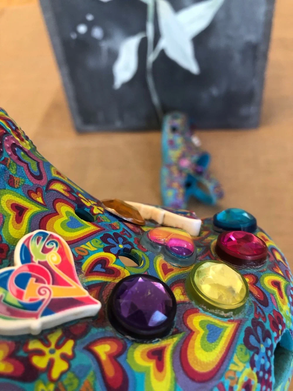 Crocs x Lisa Frank Clogs sz J2